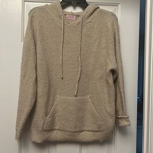 Pink lily sweater XS